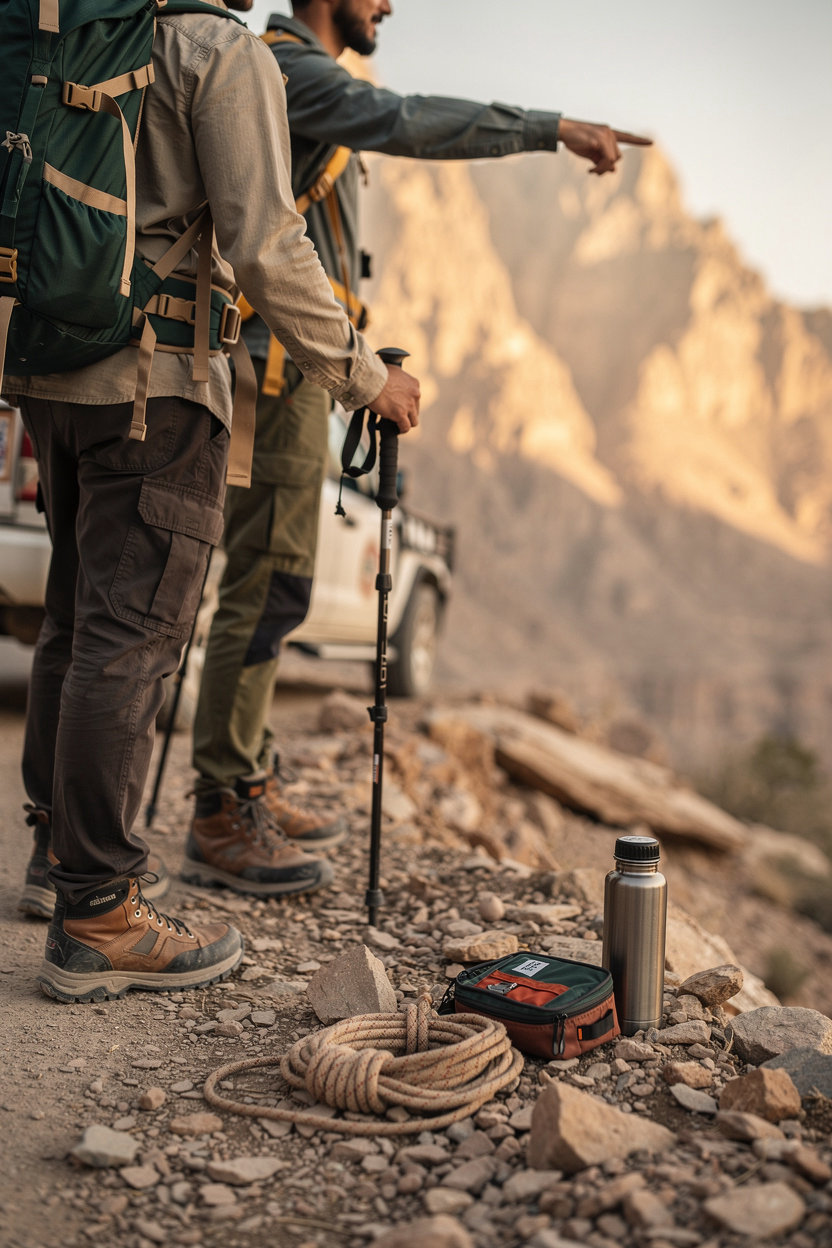 Professional guided tours on Jebel Shams with Salem Al Abri